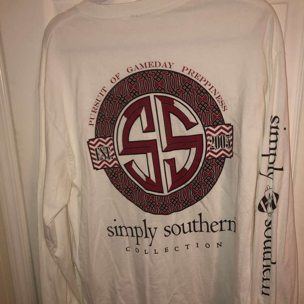 Simply Southern gameday long sleeve shirt